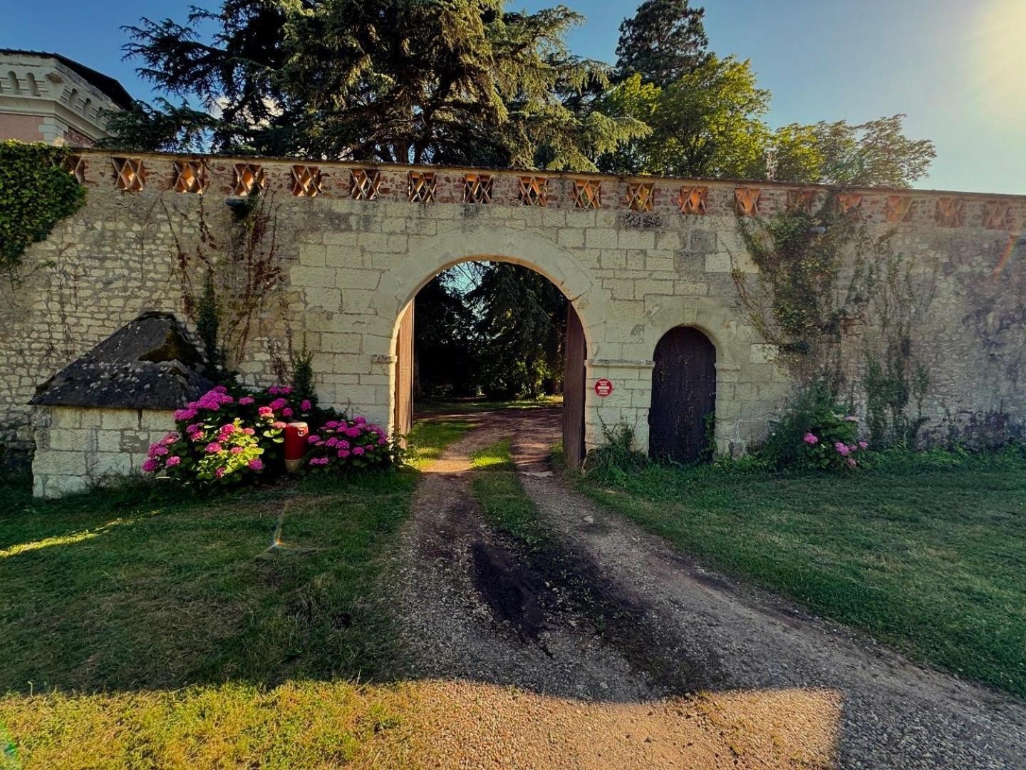 Bed and Breakfast Chateau De Rys Bossay-sur-Claise Экстерьер фото